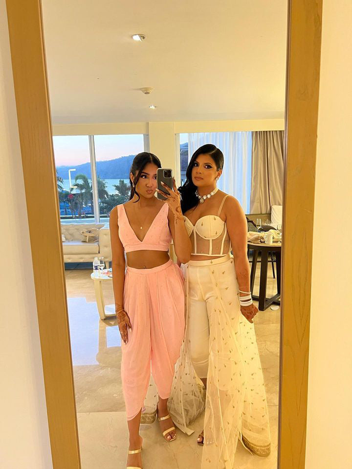 MUSE DHOTI SAREE SILHOUETTE