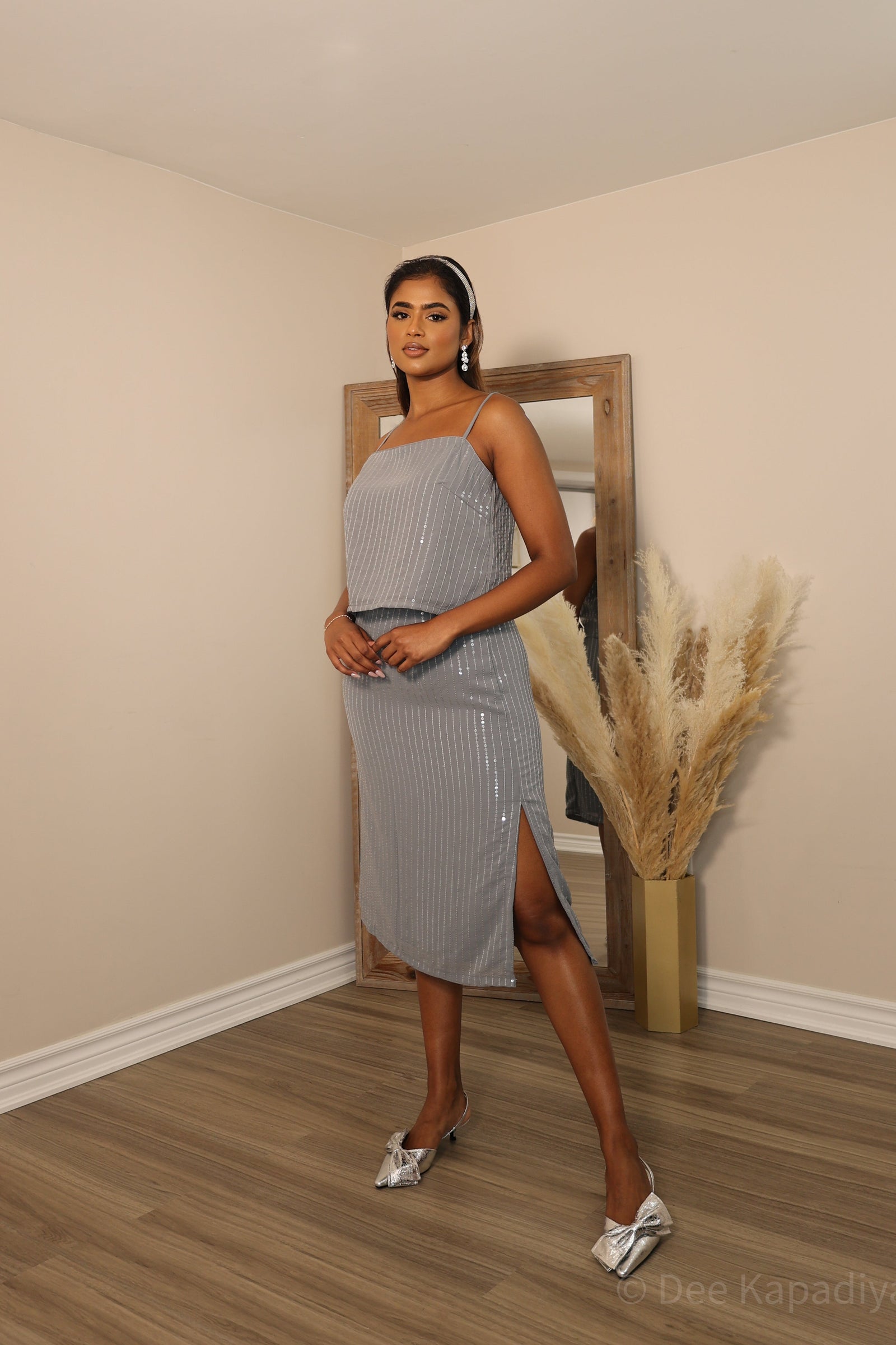 TARA 2.0 SKIRT SET GREY