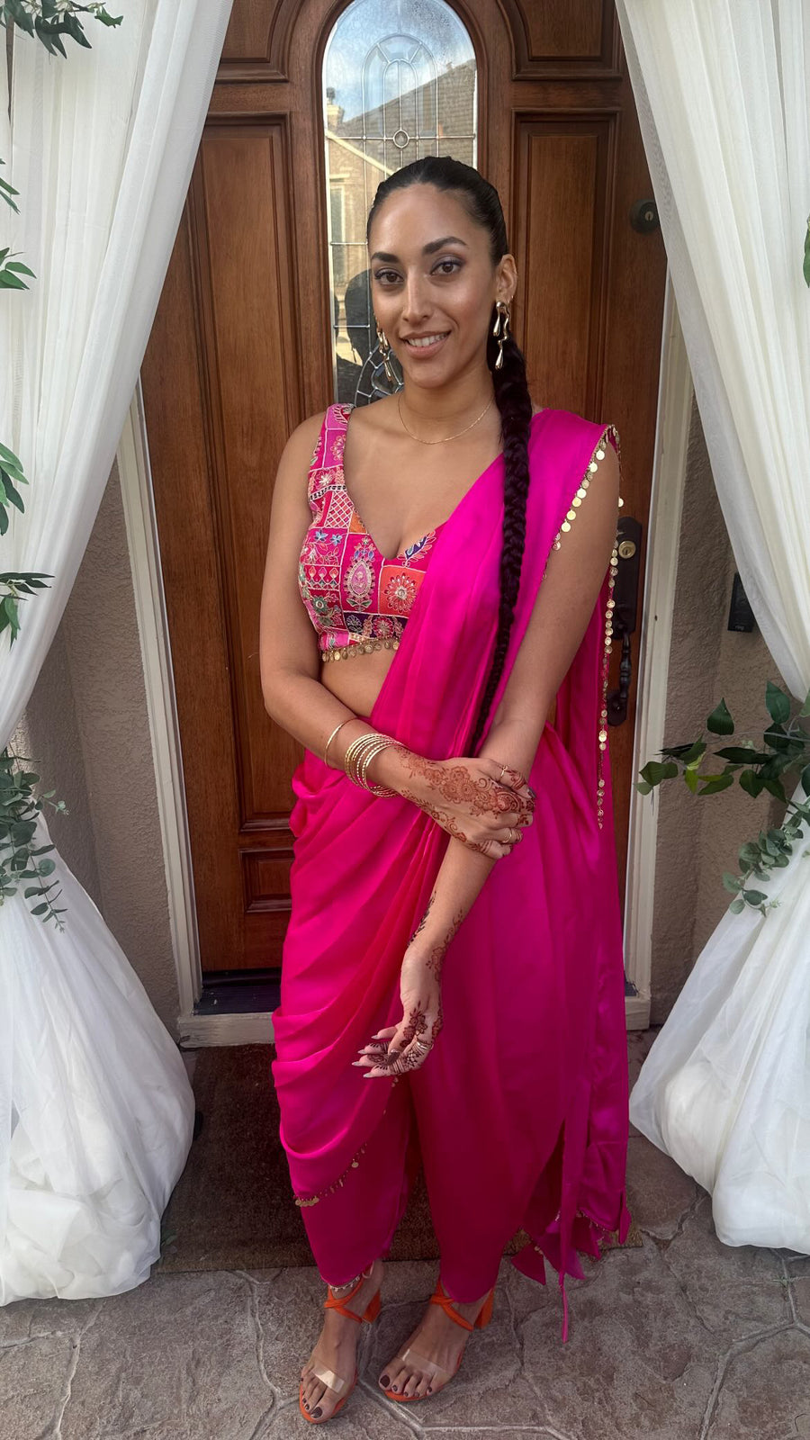 SIMRAN 2.0 DHOTI SET