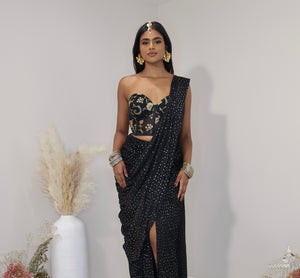 Sexy and slick ready to wear concept trendy saree taking Bollywood by storm