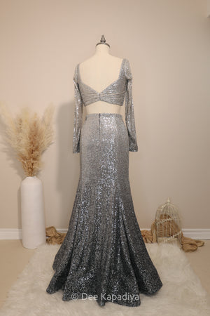 A WHOLE LEWK MERMAID LEHENGA SET with FLEX CROPTOP