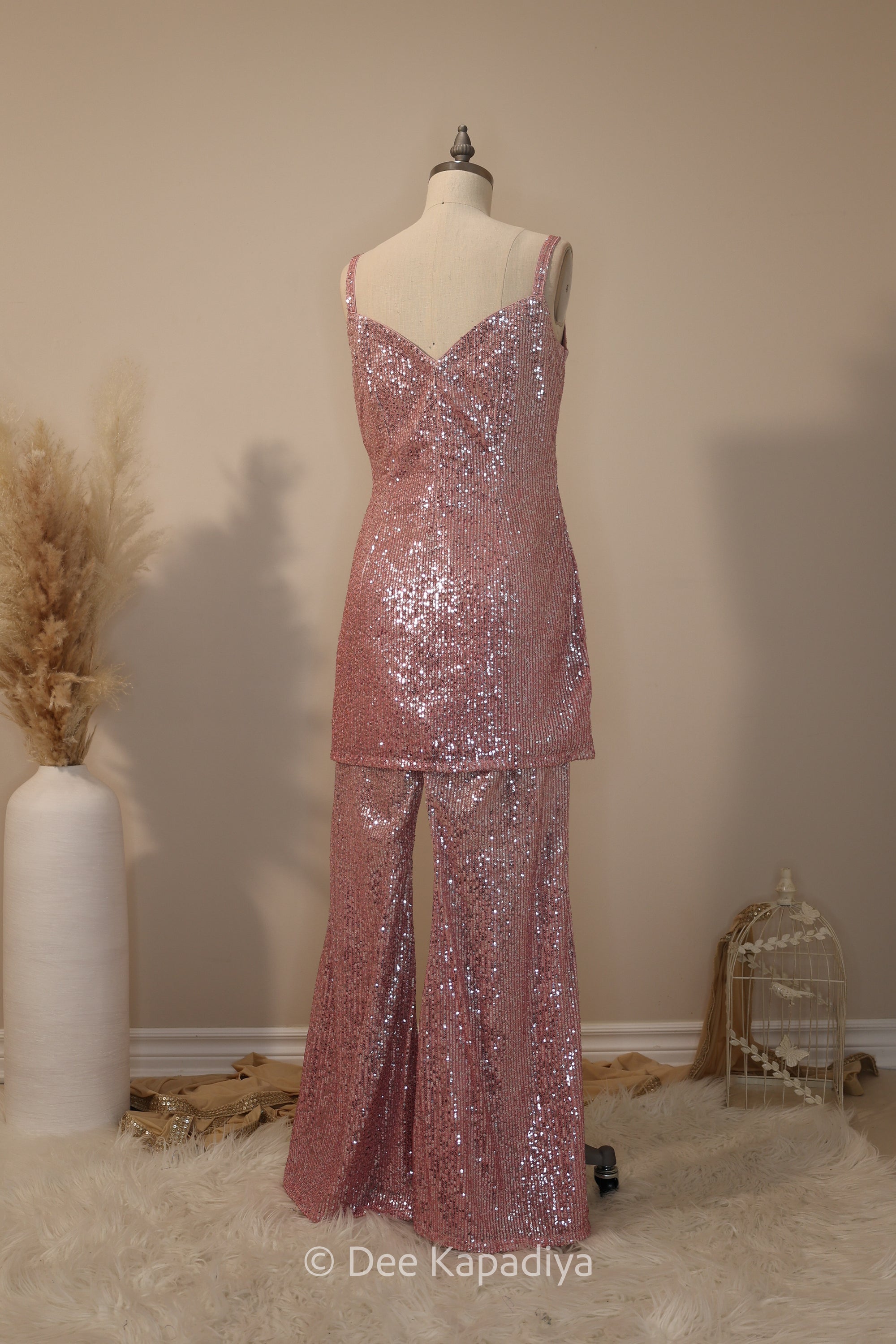 ombre sequin modern indian wear, indowestern, mermaid lehenga, bellow bottom, ruched readytowear saree, in butter yellow, bubblegum pink, celestial blue and quartz grey, cocktail, afterparty, red carpet, wedding reception guest