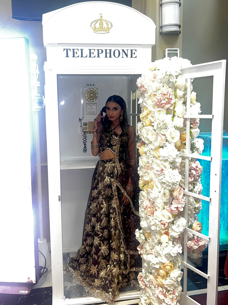 JODHA LEHENGA SET with VAANI Croptop