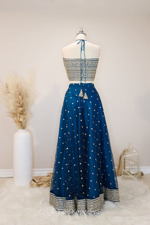 Stardust Lehenga set back