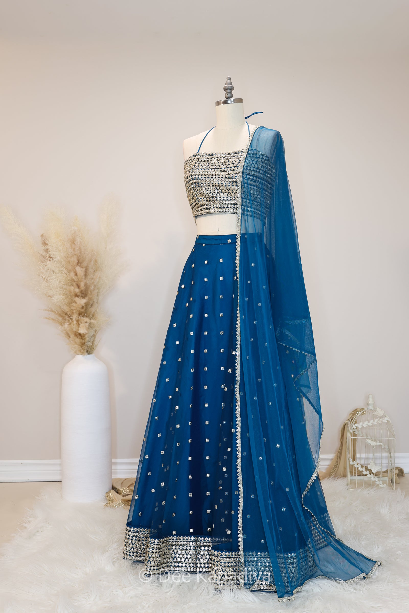 Stardust Lehenga set front