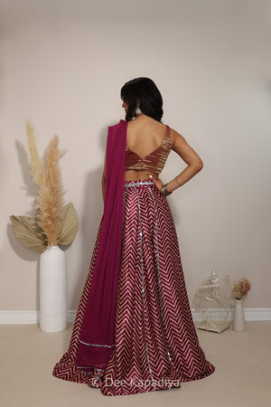 TAMASHA LEHENGA SET with TAMASHA CROPTOP